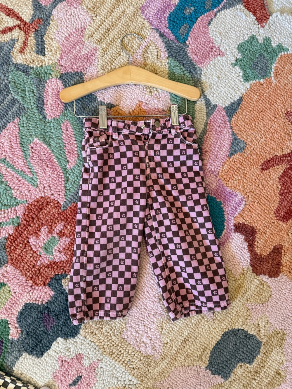 Zara Toddler checkered pants 2t